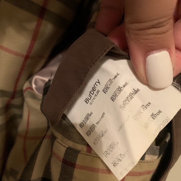 Men’s Brown Burberry Coat - Picture 4 of 5